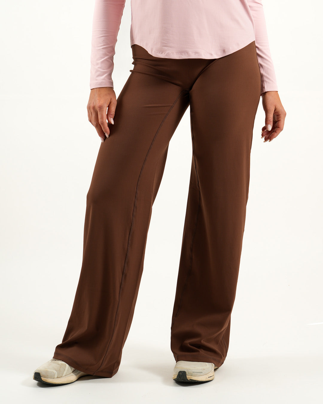 Flow Flare Pants - Rich Mocha