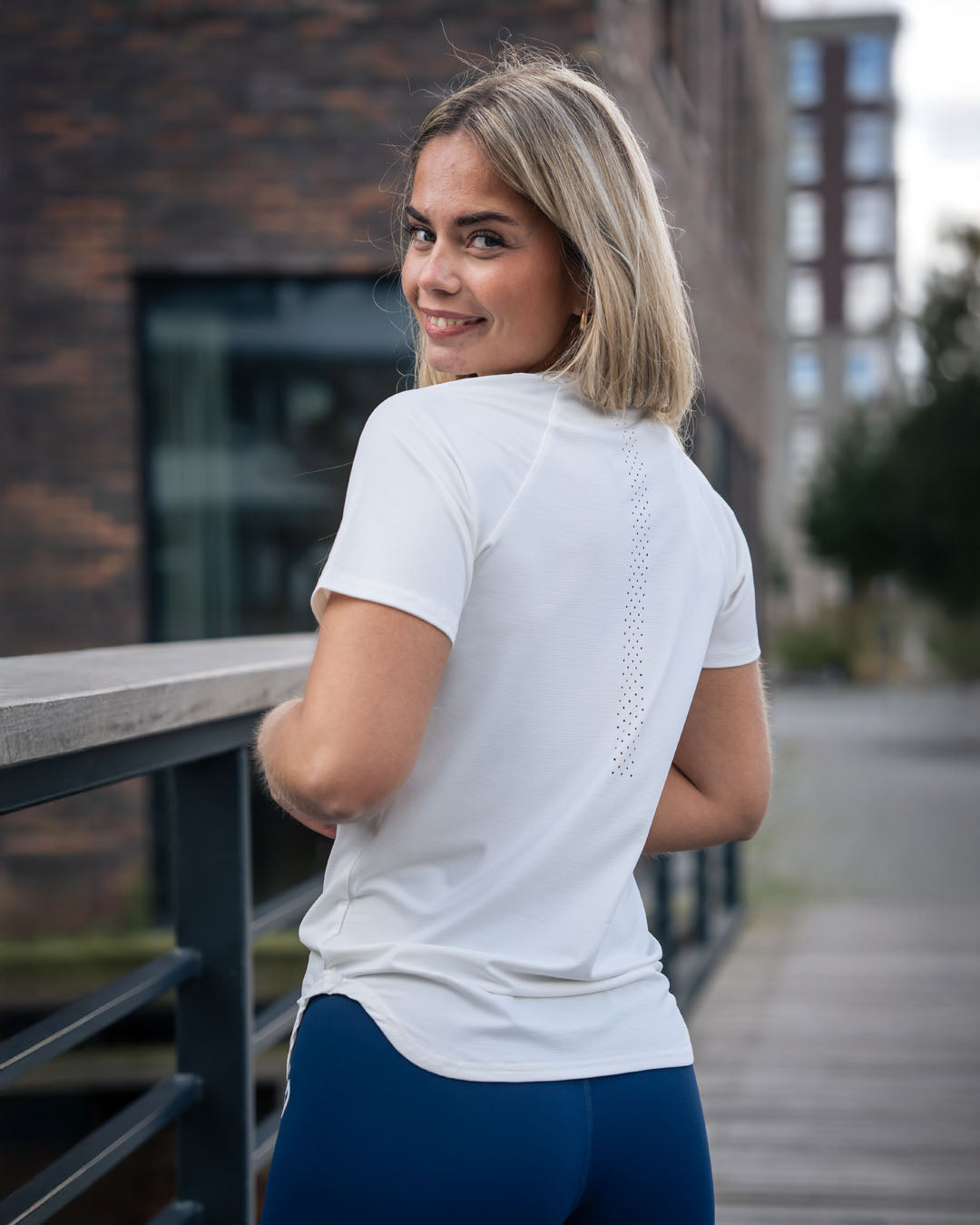 Core Mesh T-shirt - White