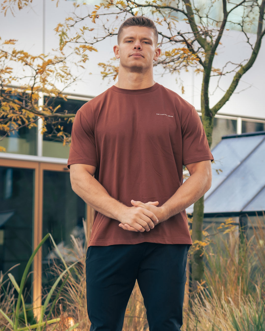 Comfort fit T-shirt - Mocha