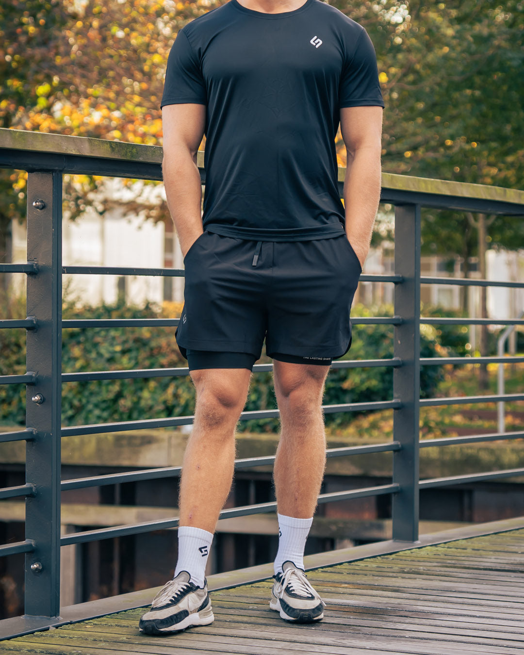 Trek Shorts 2in1 - Black