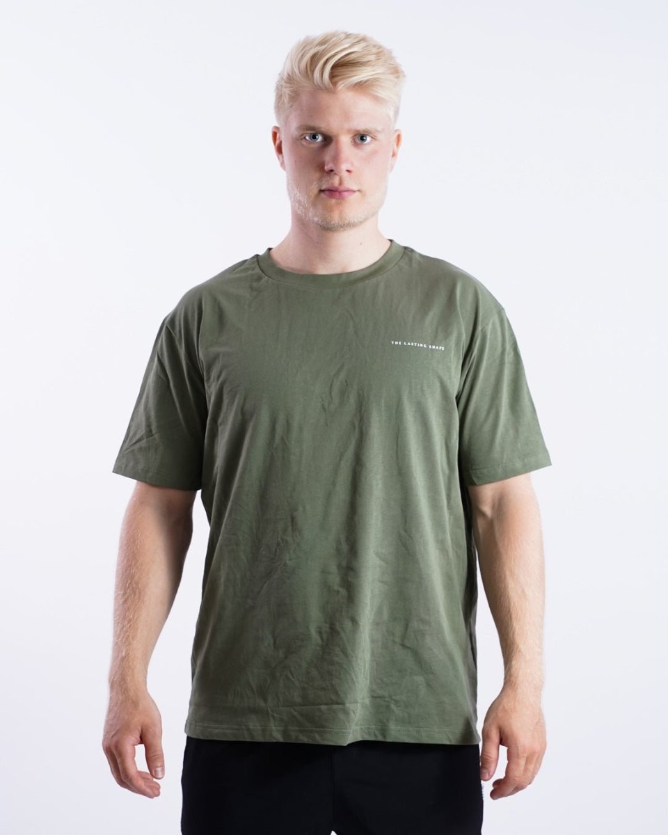 Comfort fit T-shirt - Olive - The Lasting Shape