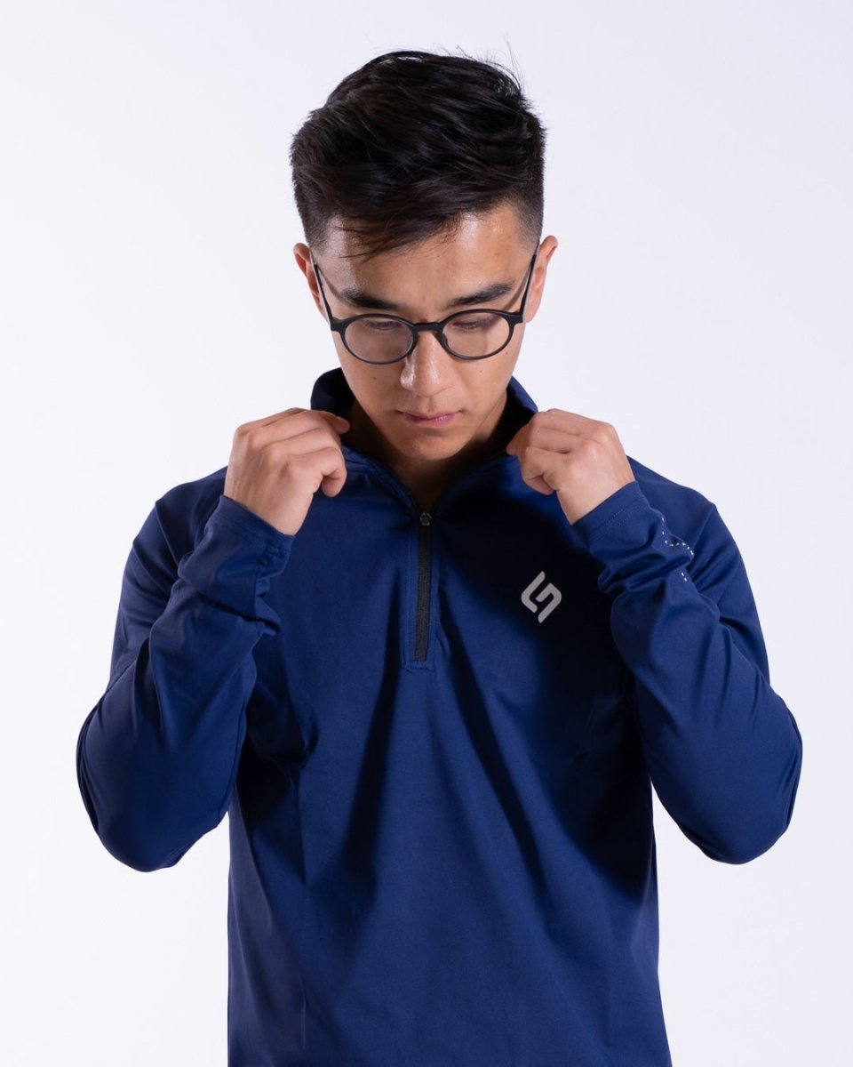 Core Long Sleeve Shirt - Navy - The Lasting Shape