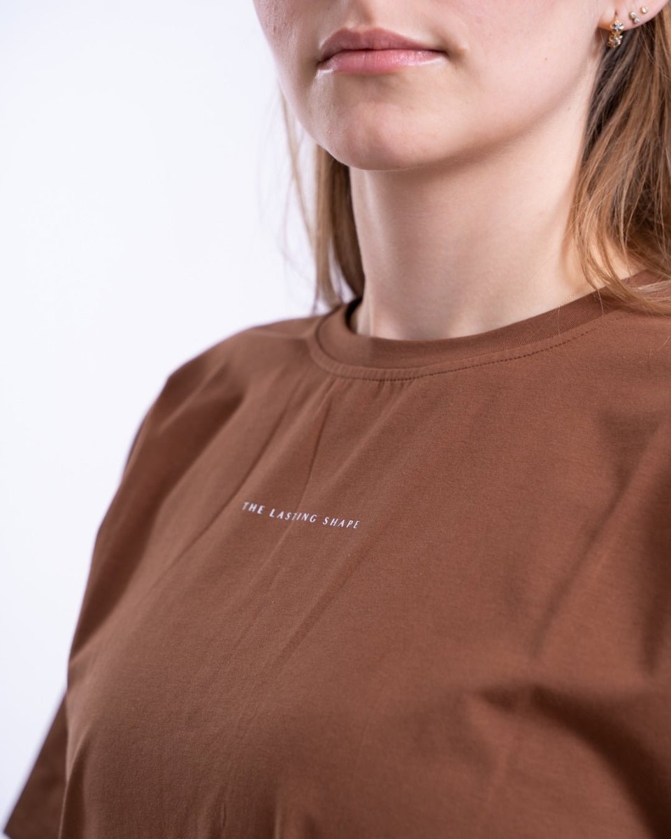 Core OverSized T-shirt - Brown - The Lasting Shape