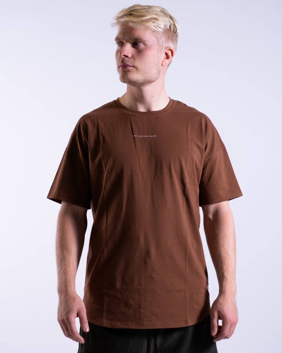 OverSized T-shirt - Brown - The Lasting Shape